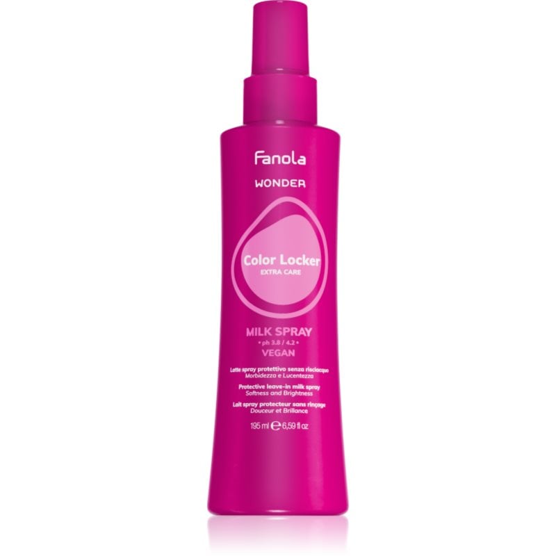Fanola Wonder Color Locker Extra Care Milk Spray защитен лосион в спрей за ядисана коса