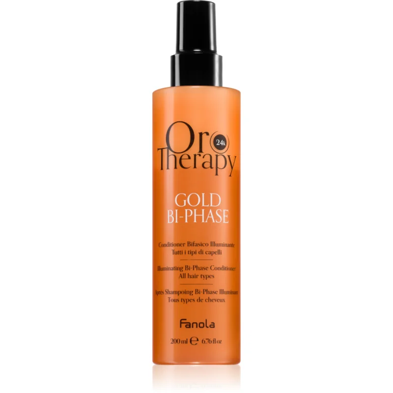 Fanola Oro Therapy Gold Bi-Phase 2-фазов балсам без отмиване