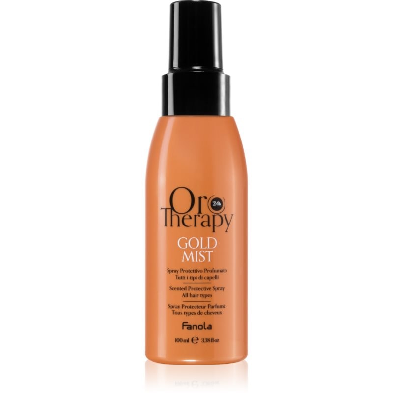 Fanola Oro Therapy Gold Mist стилизиращ защитен спрей за коса с 24 каратово злато - Грижа за коса - Сравни цени от 1 магазин с безплатна доставка