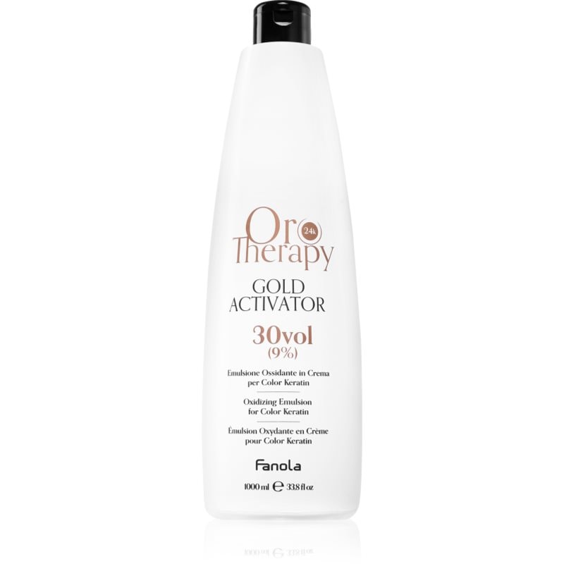Fanola Oro Therapy Gold Activator активираща емулсия 9 % 30 vol - Грижа за коса - Сравни цени от 1 магазин с безплатна доставка