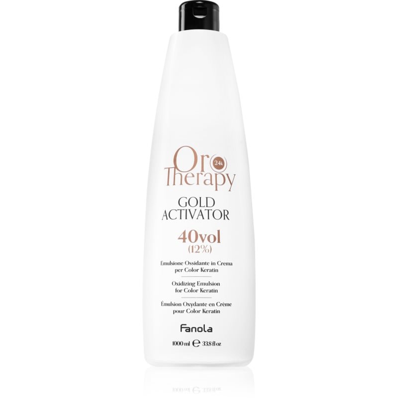 Fanola Oro Therapy Gold Activator активираща емулсия 12 % 40 vol - Грижа за коса - Сравни цени от 1 магазин с безплатна доставка