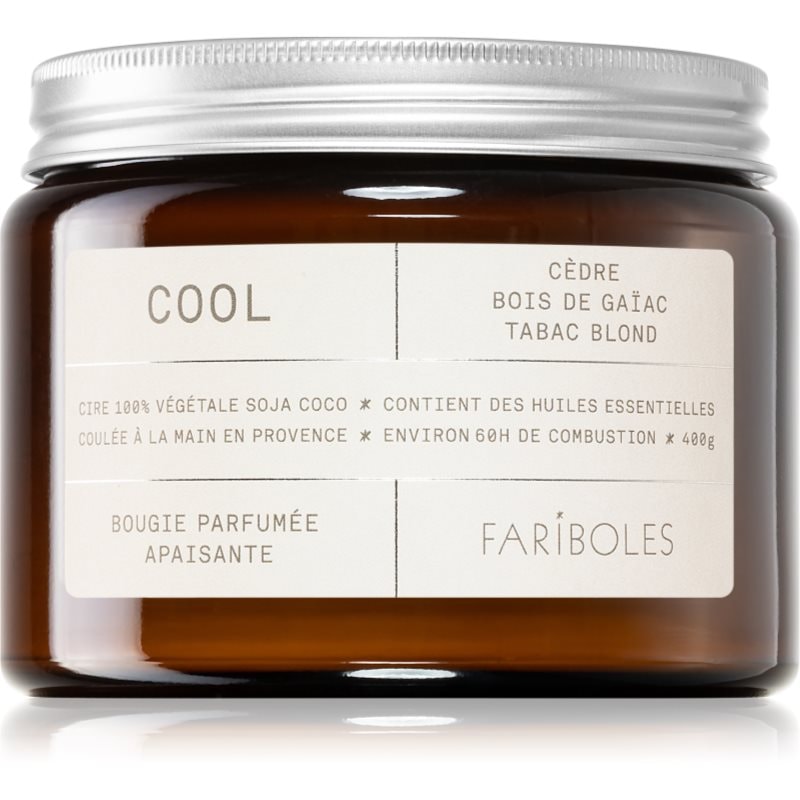 FARIBOLES Green Cool ароматна свещ 400 гр. - Аромат - Сравни цени от 1 магазин с безплатна доставка
