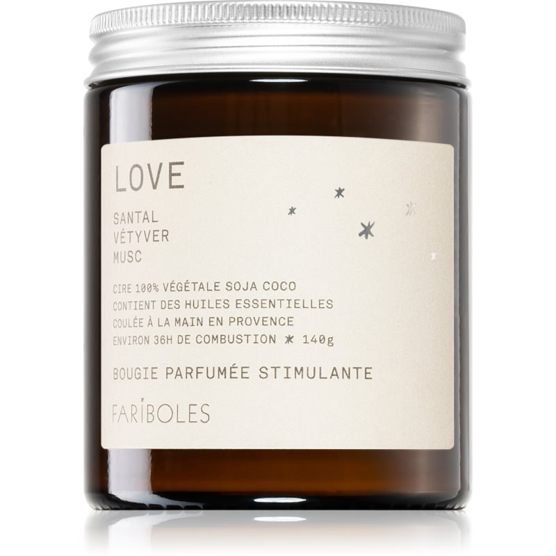 FARIBOLES Green Love ароматна свещ 140 гр. - Аромат - Сравни цени от 1 магазин с безплатна доставка