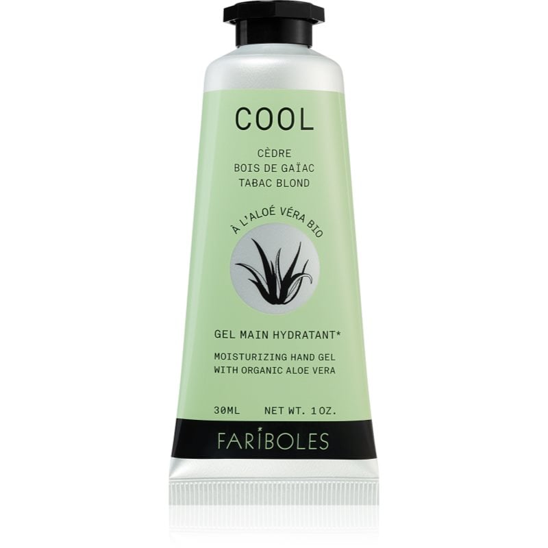 FARIBOLES Green Aloe Vera Cool гел за ръце
