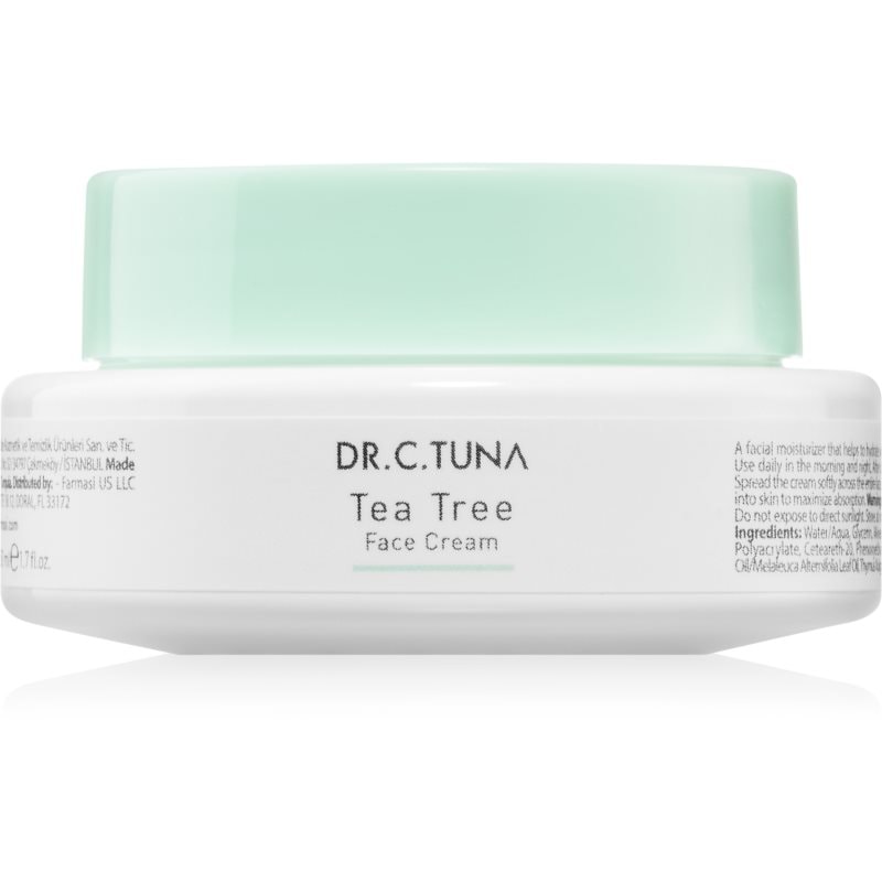 Farmasi Dr. C. Tuna Tea Tree хидратиращ крем за мазна кожа - Грижа за лице - Сравни цени от 1 магазин с безплатна доставка