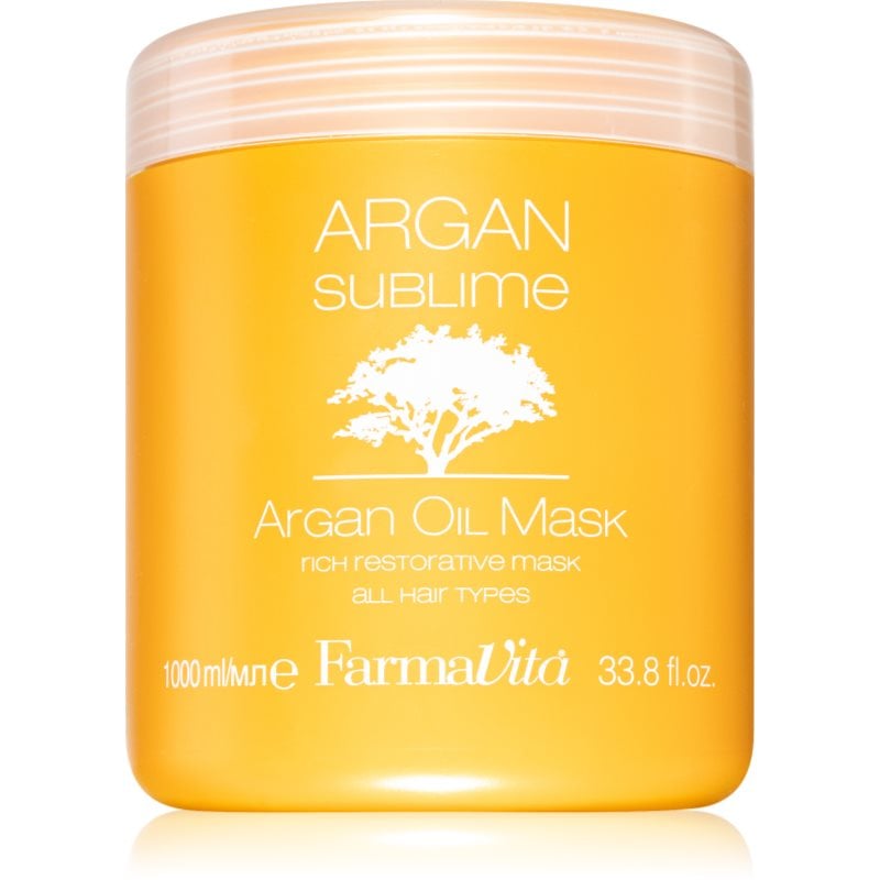 FarmaVita Argan Sublime регенерираща и хидратираща маска за коса