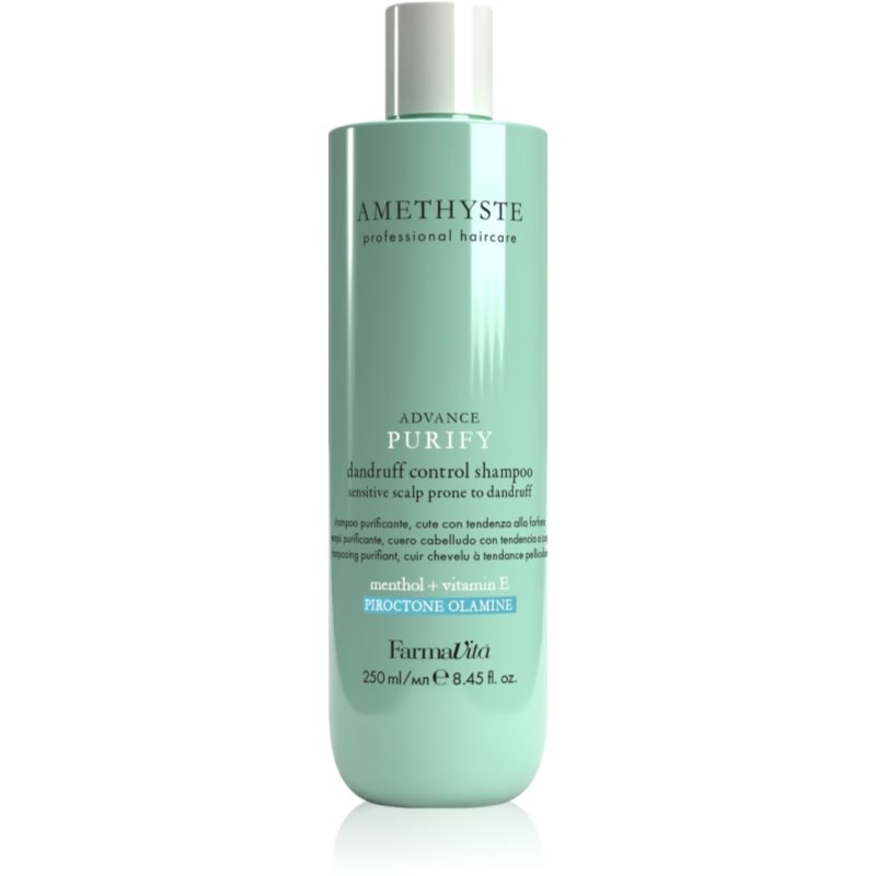 FarmaVita FarmaVita Amethyste Advance Purify почистващ шампоан против пърхот - Унисекс парфюм 250мл - Сравни цени от 1 магазин с безплатна доставка