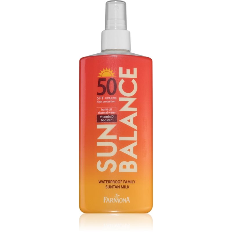 Farmona Sun Balance защитно слънцезащитно мляко за цялото семейство SPF 50 - Грижа за тяло - Сравни цени от 1 магазин с безплатна доставка