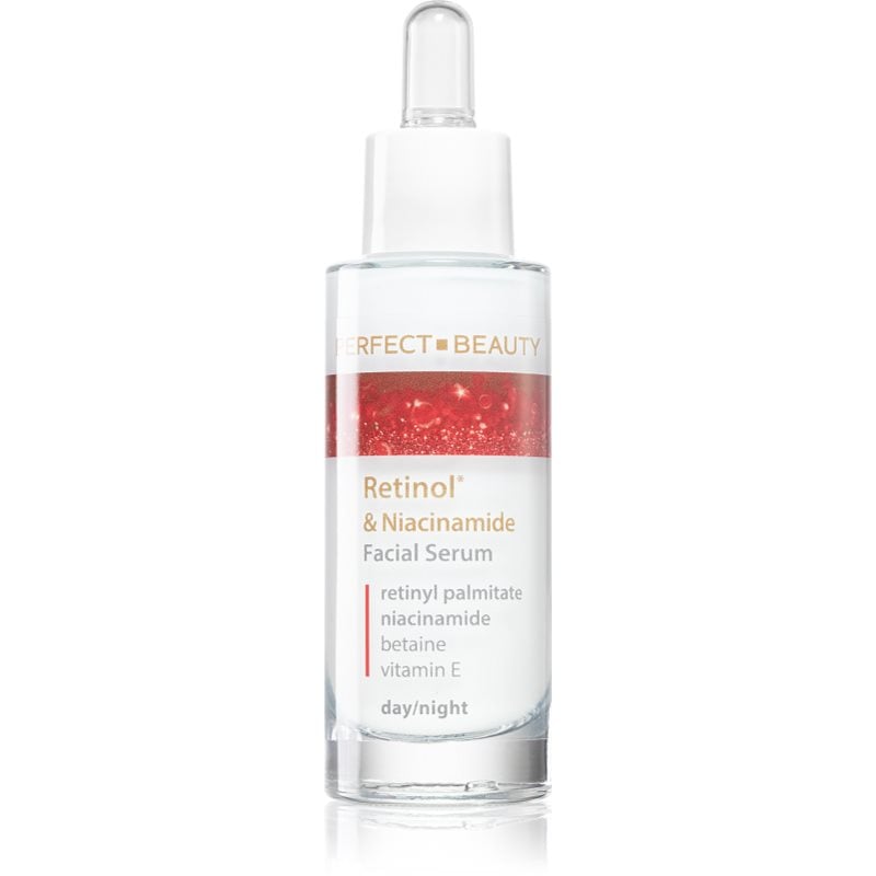 Farmona Perfect Beauty Retinol & Niacinamide серум за лице, намаляващ признаците на стареене за суха кожа