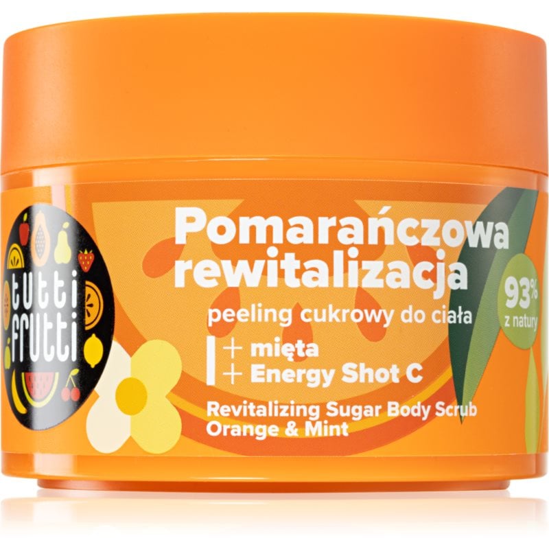 Farmona Tutti Frutti Minty Orange освежаващ захарен пилинг за тяло