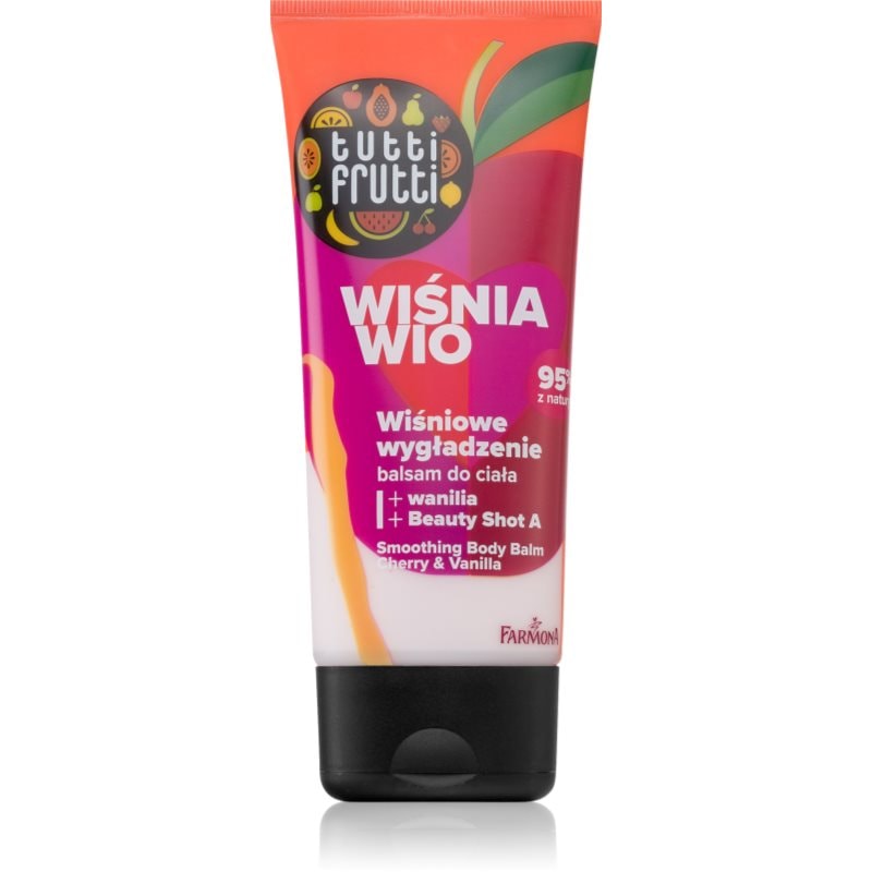 Farmona Tutti Frutti Cherry & Vanilla изглаждащо мляко за тяло - Грижа за тяло - Сравни цени от 1 магазин с безплатна доставка