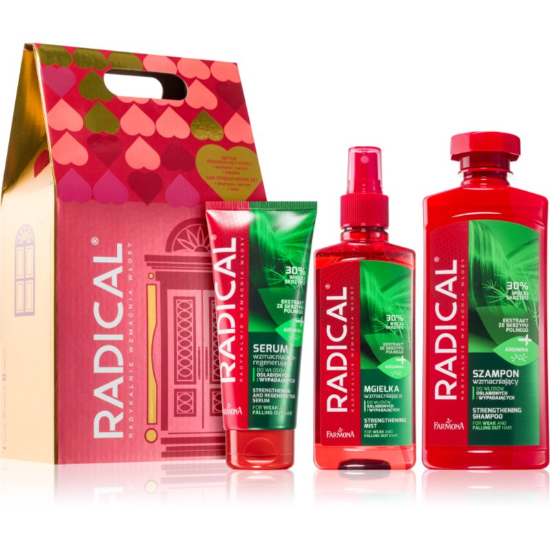 Farmona Radical Hair Loss подаръчен комплект за изтощена коса - Комплект - Сравни цени от 1 магазин с безплатна доставка