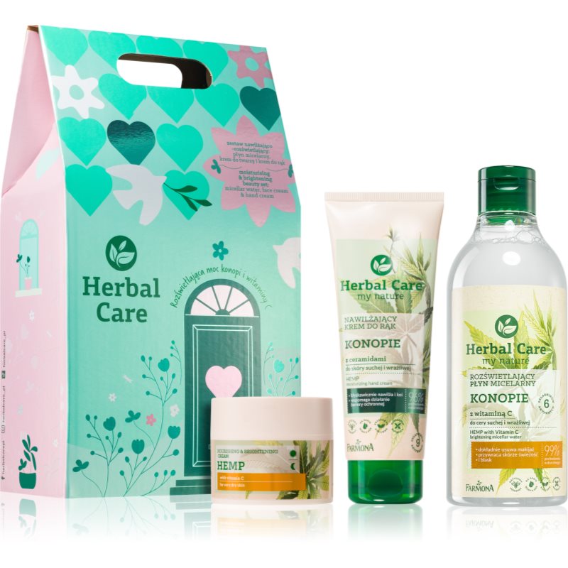 Farmona Herbal Care Hemp подаръчен комплект - Комплект - Сравни цени от 1 магазин с безплатна доставка