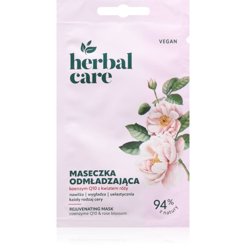 Farmona Herbal Care Coenzyme Q10 & Rose flower подсилваща платнена маска