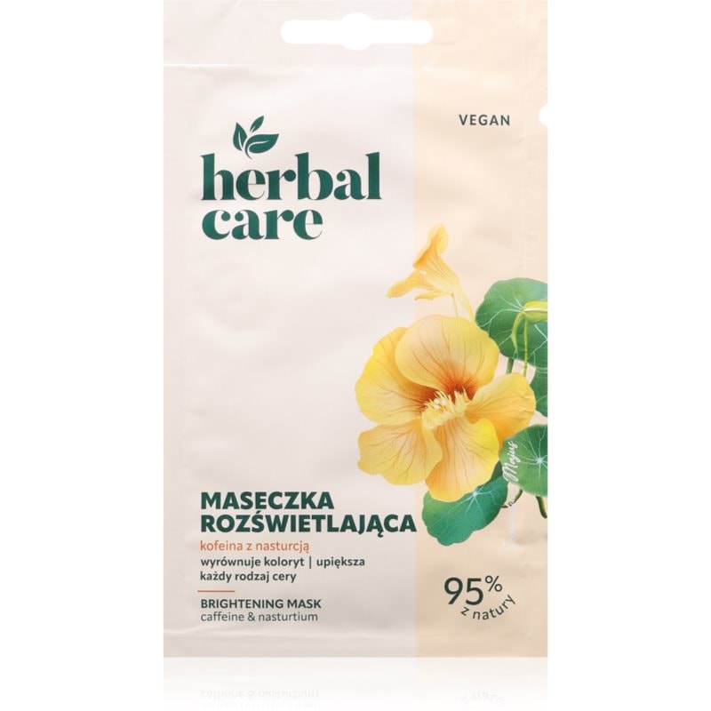 Farmona Herbal Care Caffeine & Nasturtium платнена маска - Грижа за лице - Сравни цени от 1 магазин с безплатна доставка