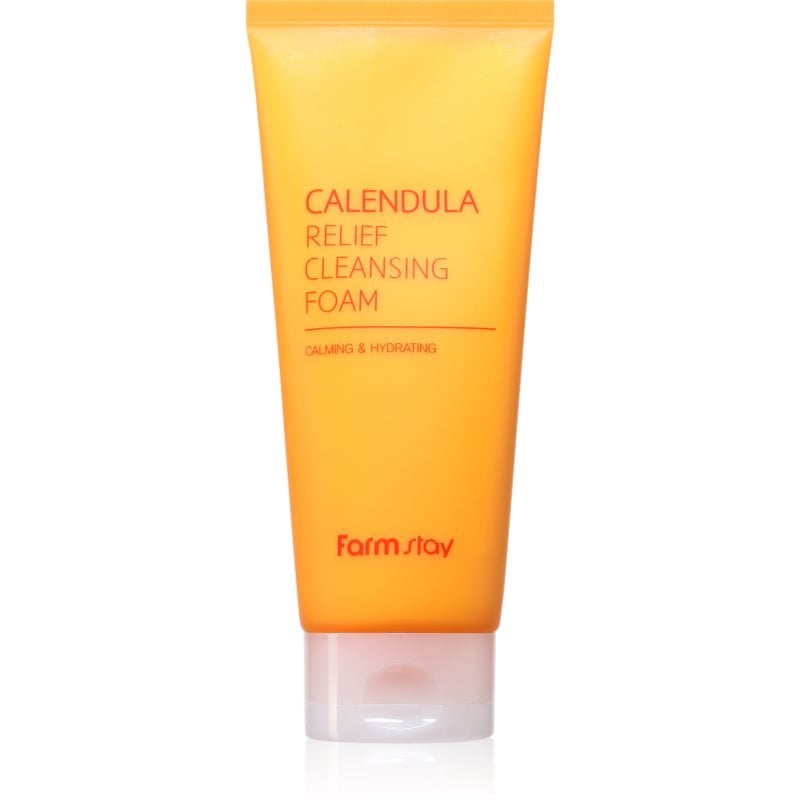 Farmstay Calendula Успокояваща почистваща пяна