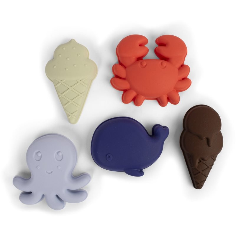 FILIBABBA Silicone Sand Toys Blue Mix играчка за вода - За деца - Сравни цени от 1 магазин с безплатна доставка