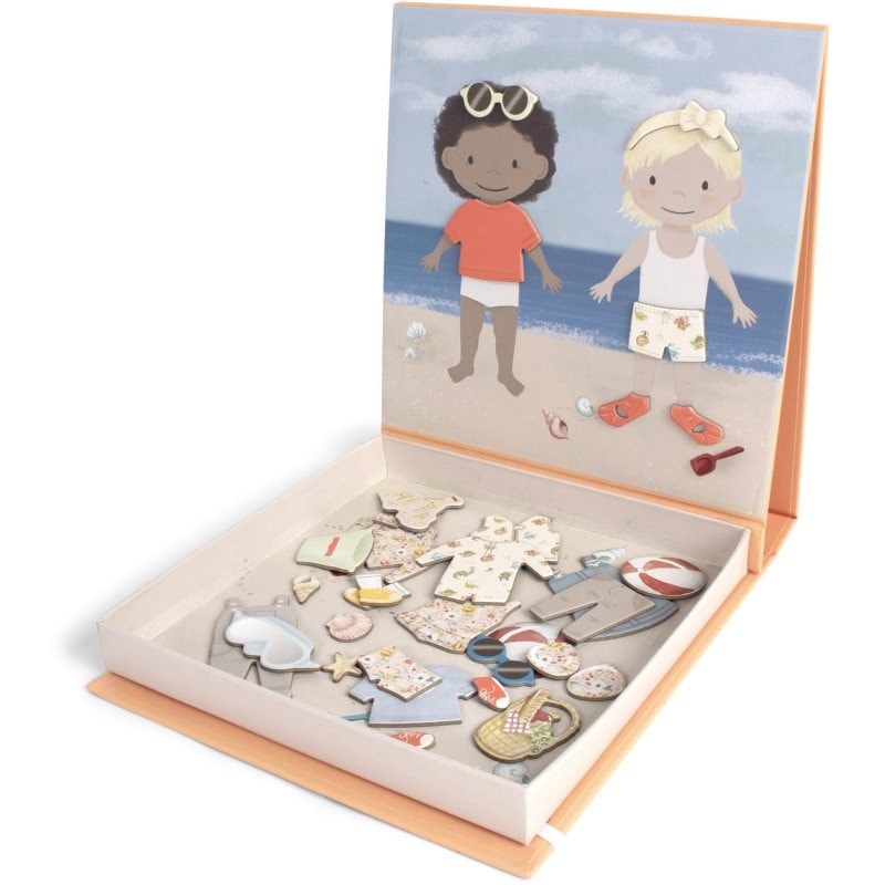 FILIBABBA Magnetic Game Dress-up - A day at the beach магнитна дъска - За деца - Сравни цени от 1 магазин с безплатна доставка