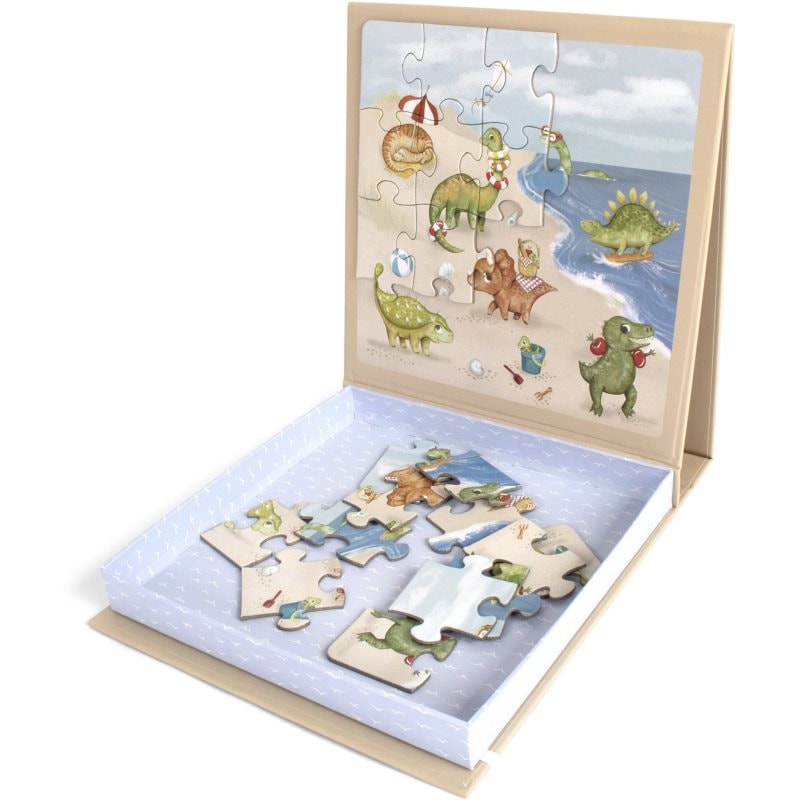 FILIBABBA Magnetic Game Dino Beach Puzzle магнитна дъска - За деца - Сравни цени от 1 магазин с безплатна доставка
