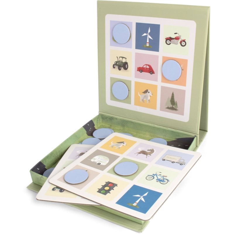 FILIBABBA Magnetic Game Road Trip Bingo магнитна дъска