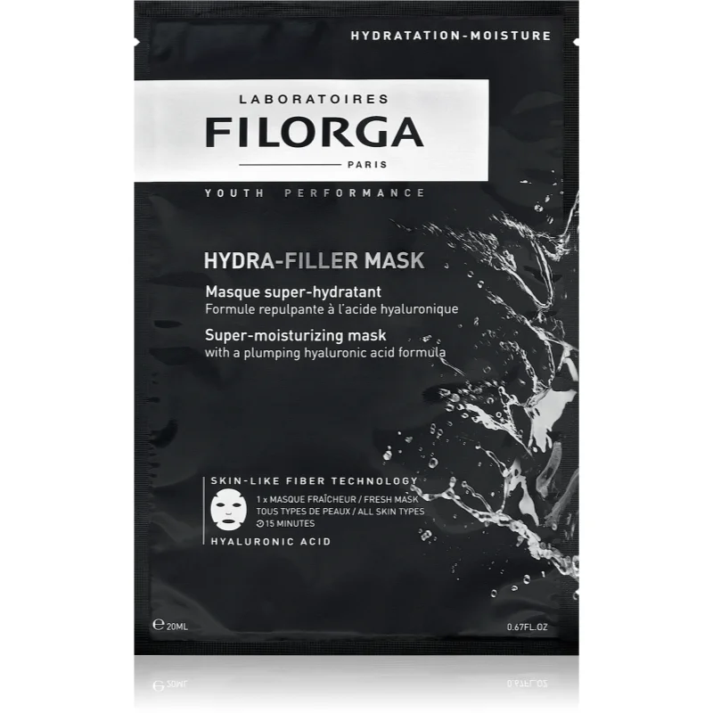 FILORGA HYDRA-FILLER MASK хидратираща маска за лице с изглаждащ ефект - Грижа за лице - Сравни цени от 1 магазин с безплатна доставка