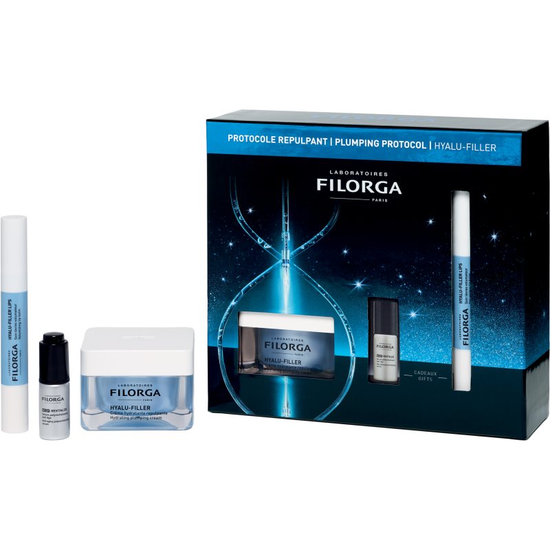 FILORGA GIFTSET HYALU-FILLER коледен подаръчен комплект за интензивна хидратация - Комплект - Сравни цени от 1 магазин с безплатна доставка