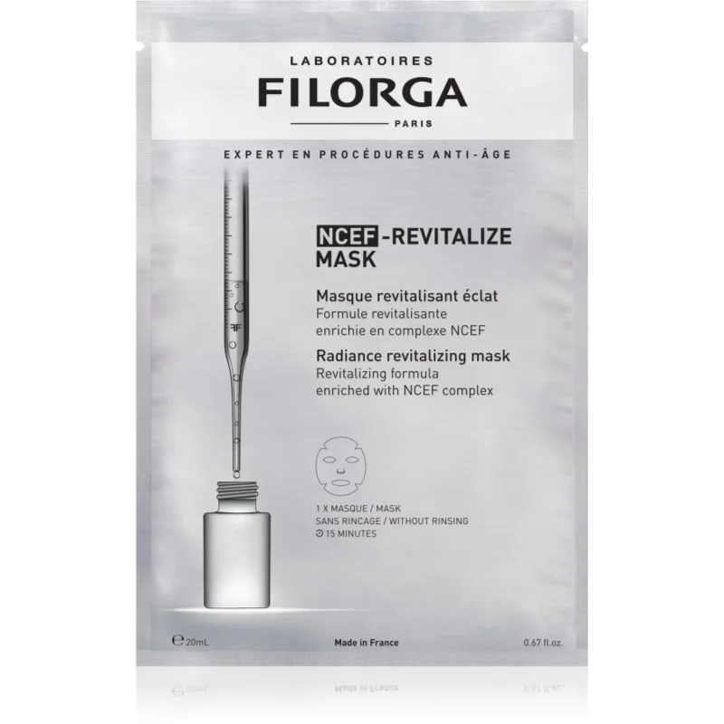 FILORGA NCEF -REVITALIZE SHEET MASK ревитализираща маска за озаряване на лицето - Грижа за лице - Сравни цени от 1 магазин с безплатна доставка