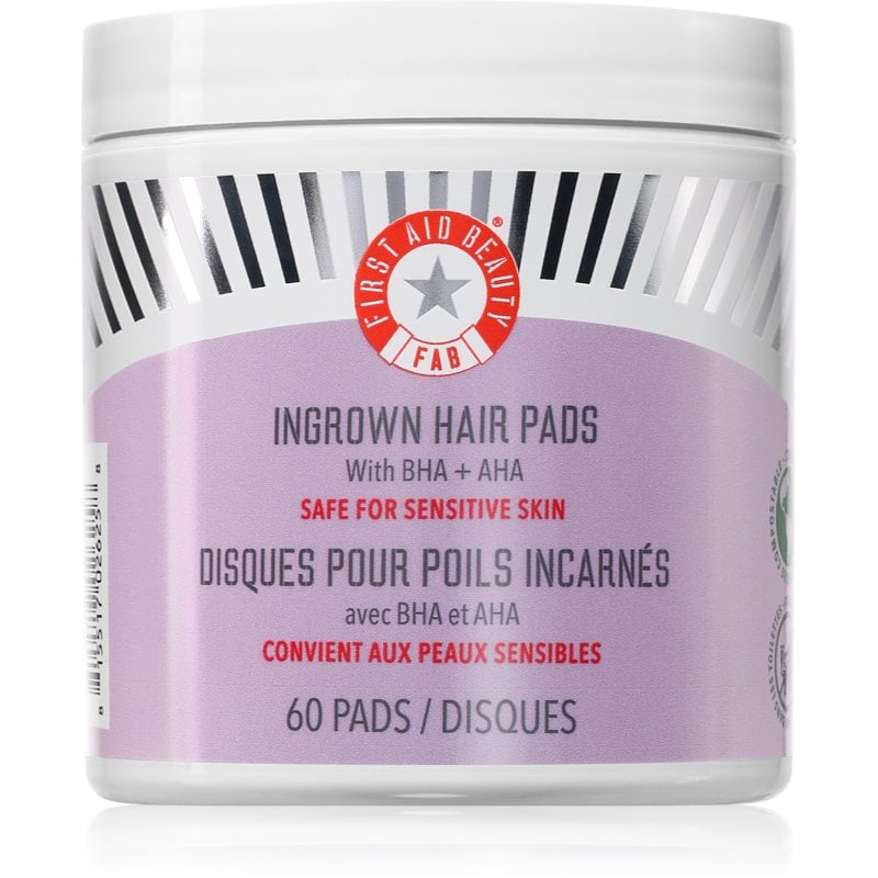 First Aid Beauty Ingrown Hair Pads ексфолиращи възглавнички за враснали косъмчета