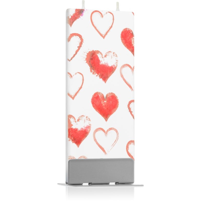 Flatyz Holiday Hearts свещ 6x15 см - Аромат - Сравни цени от 1 магазин с безплатна доставка