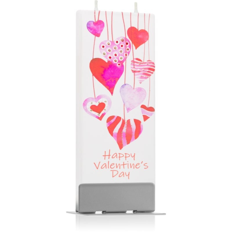 Flatyz Holiday Happy Valentine's Day свещ 6x15 см - Аромат - Сравни цени от 1 магазин с безплатна доставка