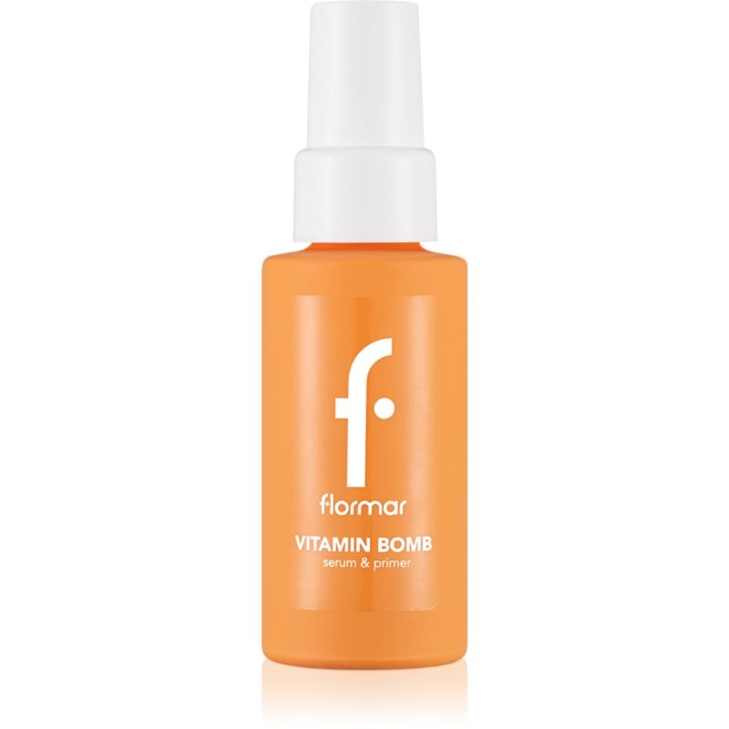 flormar Vitamin Bomb Serum & Primer озаряващ серум с витамини B, C, E