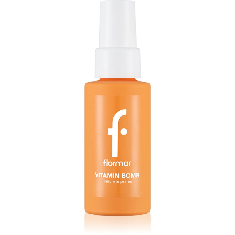 flormar Vitamin Bomb Serum & Primer озаряващ серум с витамини B, C, E