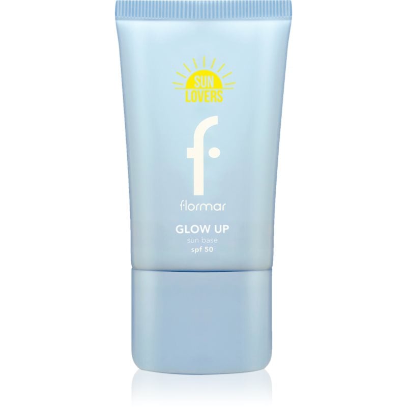 flormar Glow Up Sun Base SPF 50 лосион за слънце за озаряване на лицето
