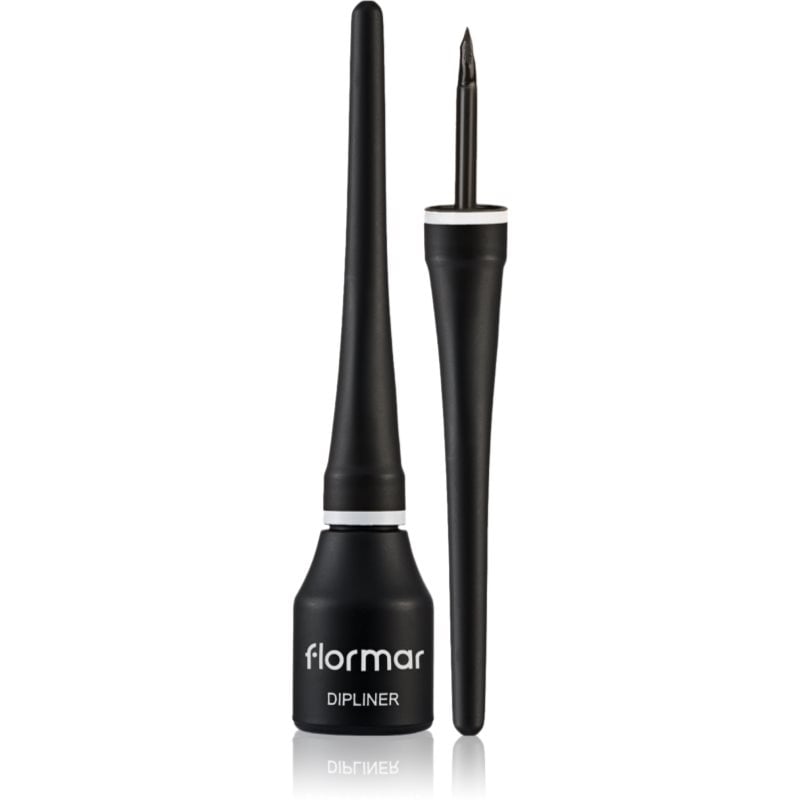 flormar Dipliner дълготрайна течна очна линия цвят Black 3,