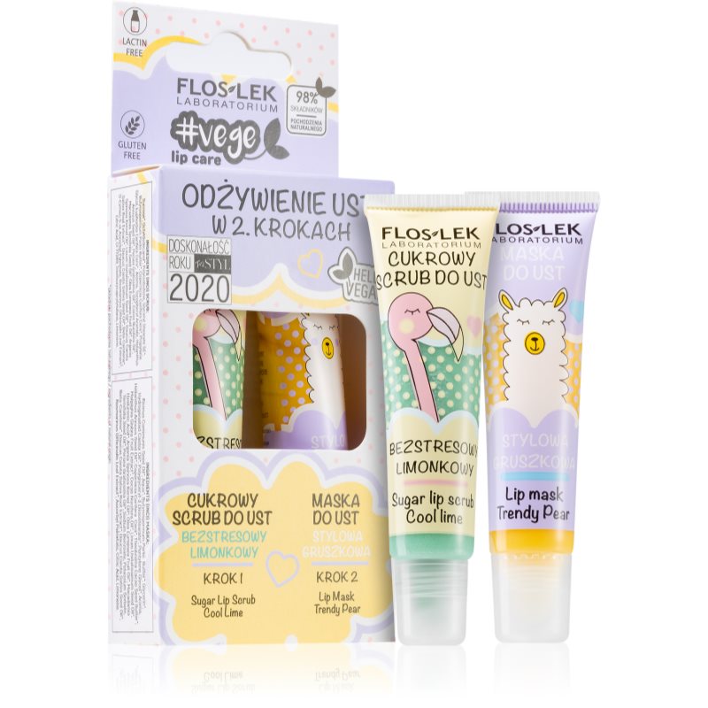 FlosLek Laboratorium Vege Lip Care комплект за устни - Комплект - Сравни цени от 1 магазин с безплатна доставка