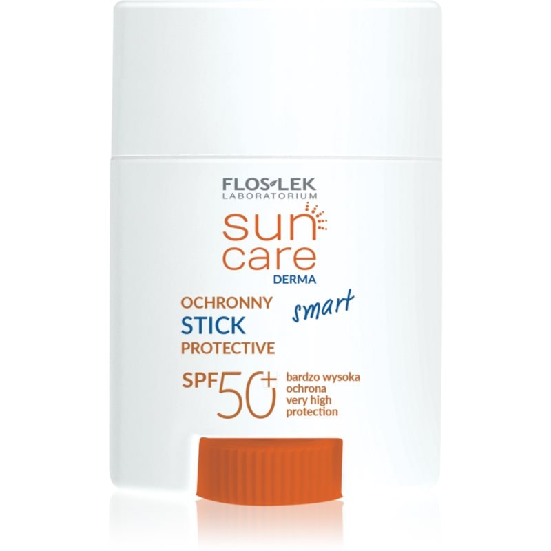FlosLek Laboratorium FlosLek Laboratorium Sun Care Derma слънцезащитен крем в стик за лице и чувствителни места SPF 50+ - Унисекс парфюм 16мл - Сравни цени от 1 магазин с безплатна доставка