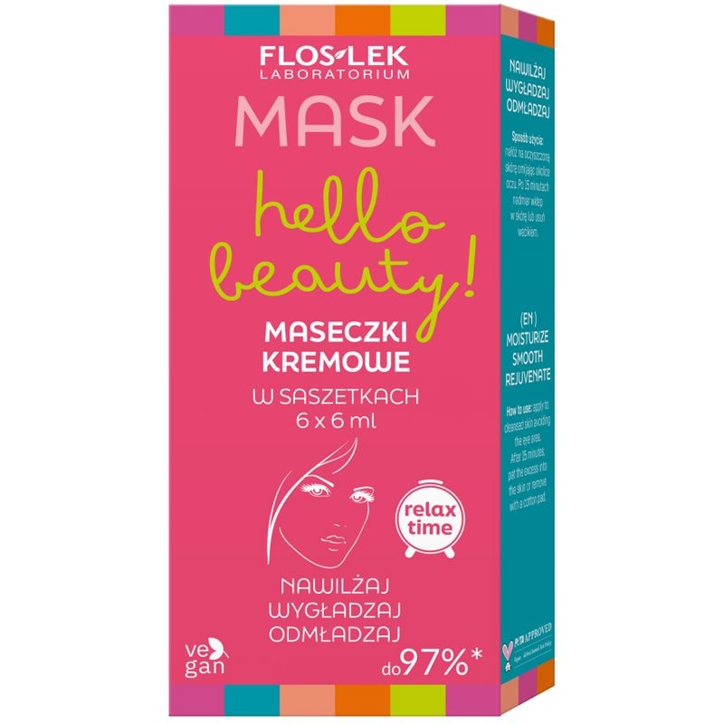 FlosLek Laboratorium Hello beauty! Set подаръчен комплект за нанасяне на маска за лице - Комплект - Сравни цени от 1 магазин с безплатна доставка
