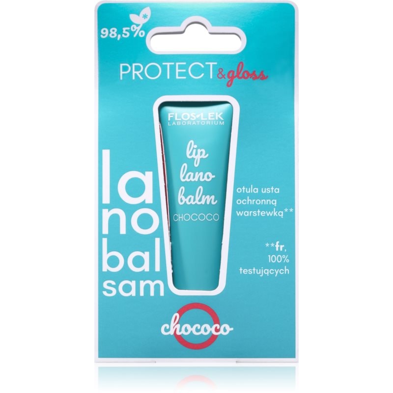 FlosLek Laboratorium Protect & Gloss Lip Lanobalm интезивен балсам за устни - Грим - Сравни цени от 1 магазин с безплатна доставка