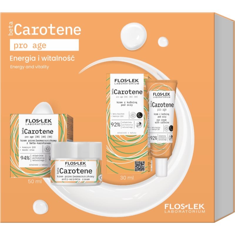 FlosLek Laboratorium Injection Of Vitality подаръчен комплект против бръчки