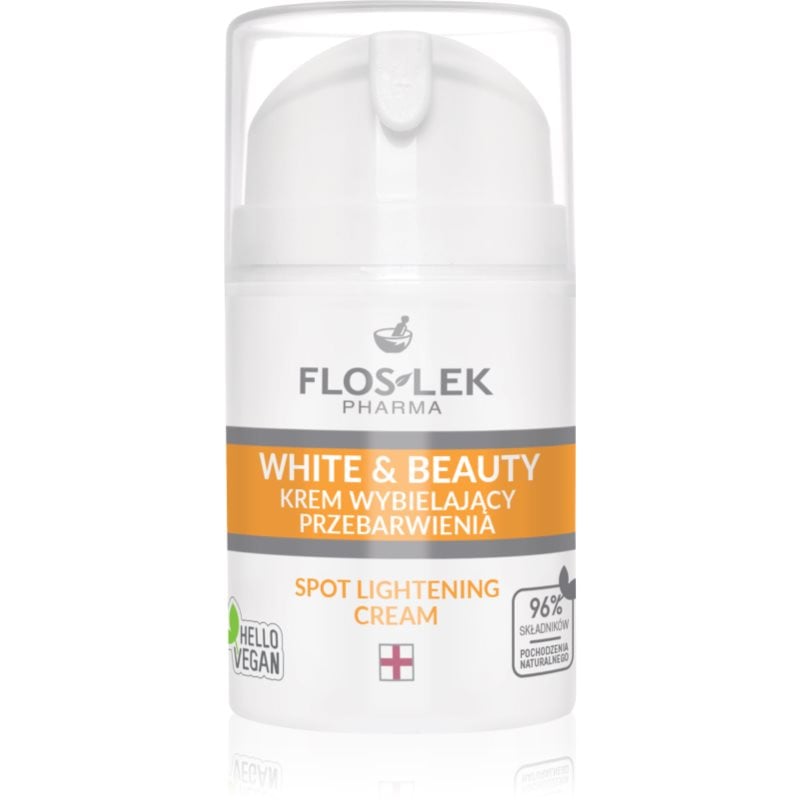 FlosLek Pharma White & Beauty избелващ крем за локално лечение
