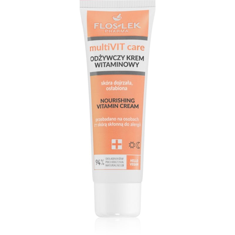 FlosLek Pharma Multivit Care подхранващ крем за зряла кожа