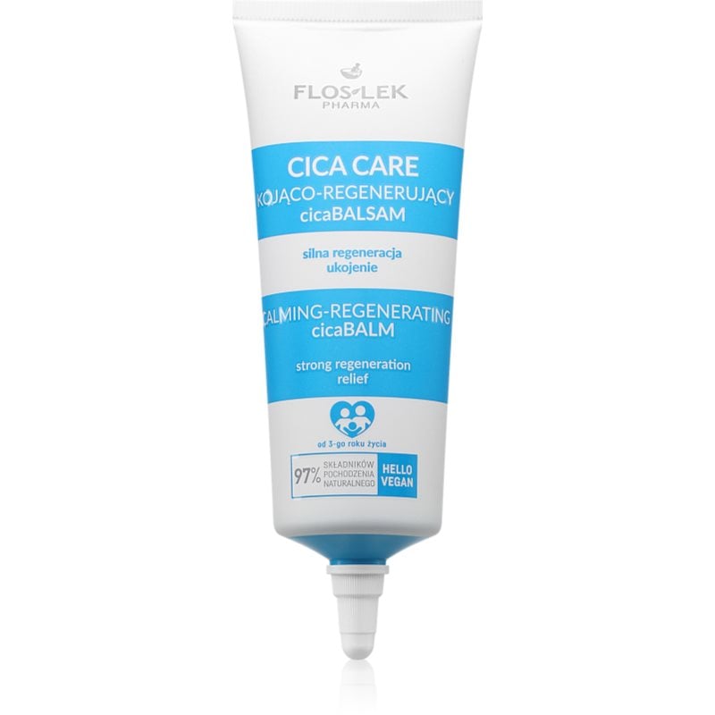 FlosLek Pharma Cica Care Calming-Regenerating CicaBalm успокояващ балсам за суха и чувствителна кожа
