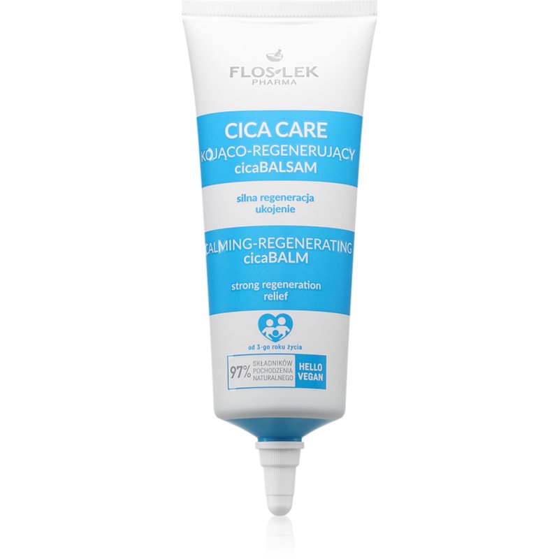 FlosLek Pharma Cica Care Calming-Regenerating CicaBalm успокояващ балсам за суха и чувствителна кожа - Грижа за лице - Сравни цени от 1 магазин с безплатна доставка