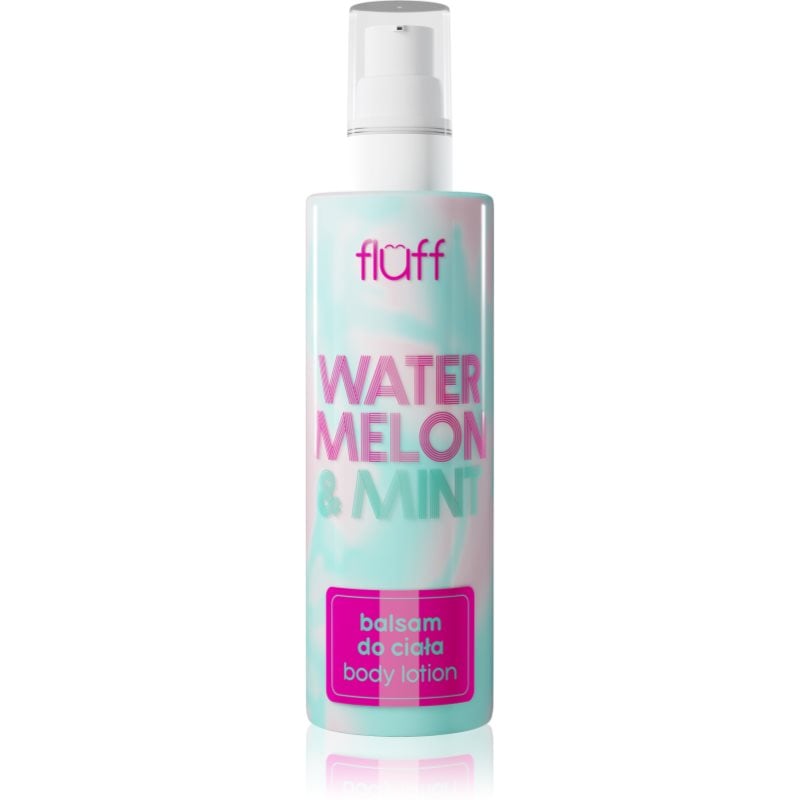 Fluff Watermelon & Mint тоалетно мляко за тяло