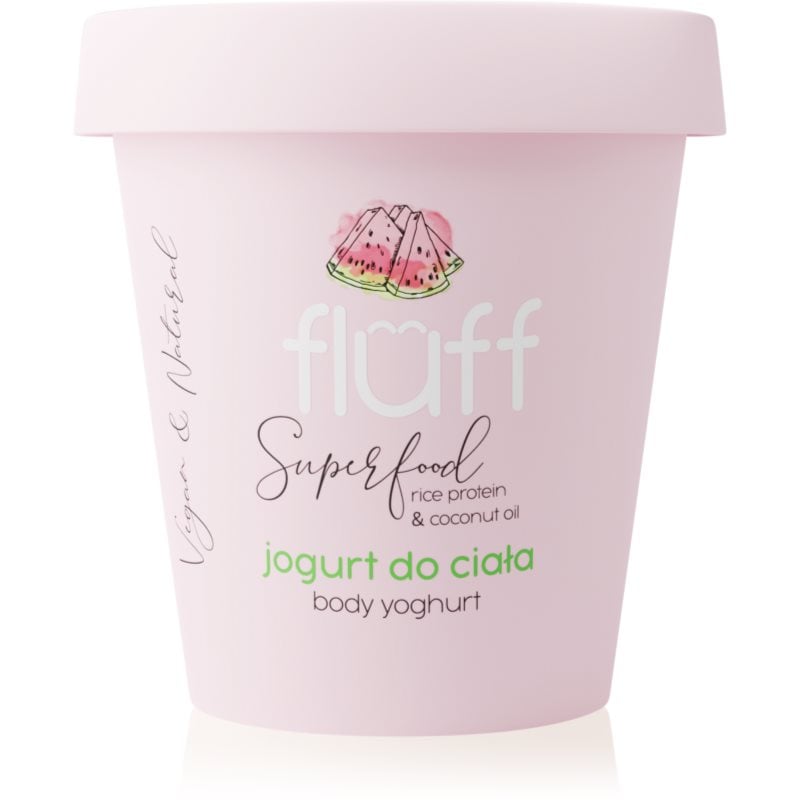 Fluff Superfood Watermelon йогурт за тяло Rice Protein & Coconut Oil