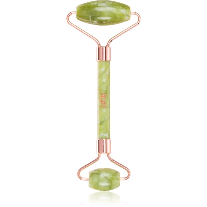 Fluff Face Roller Green Jade масажно приспособление за лице 144x45x35mm