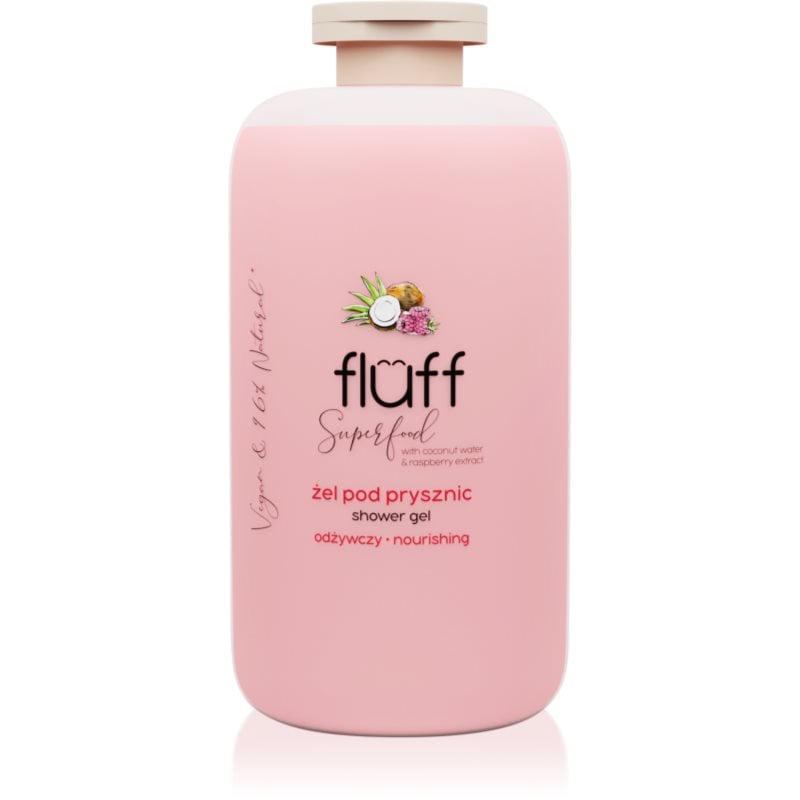 Fluff Superfood душ гел Coconut Water & Raspberry
