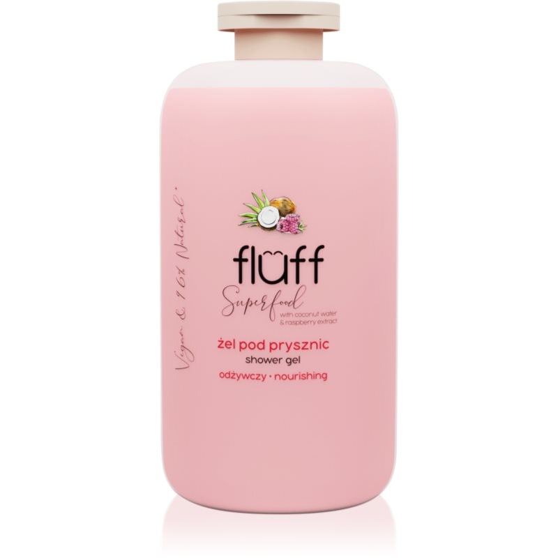 Fluff Superfood душ гел Coconut Water & Raspberry - Грижа за тяло - Сравни цени от 1 магазин с безплатна доставка
