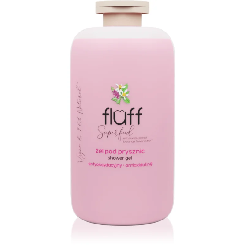 Fluff Superfood душ гел Kudzu & Orange Blossom - Грижа за тяло - Сравни цени от 1 магазин с безплатна доставка
