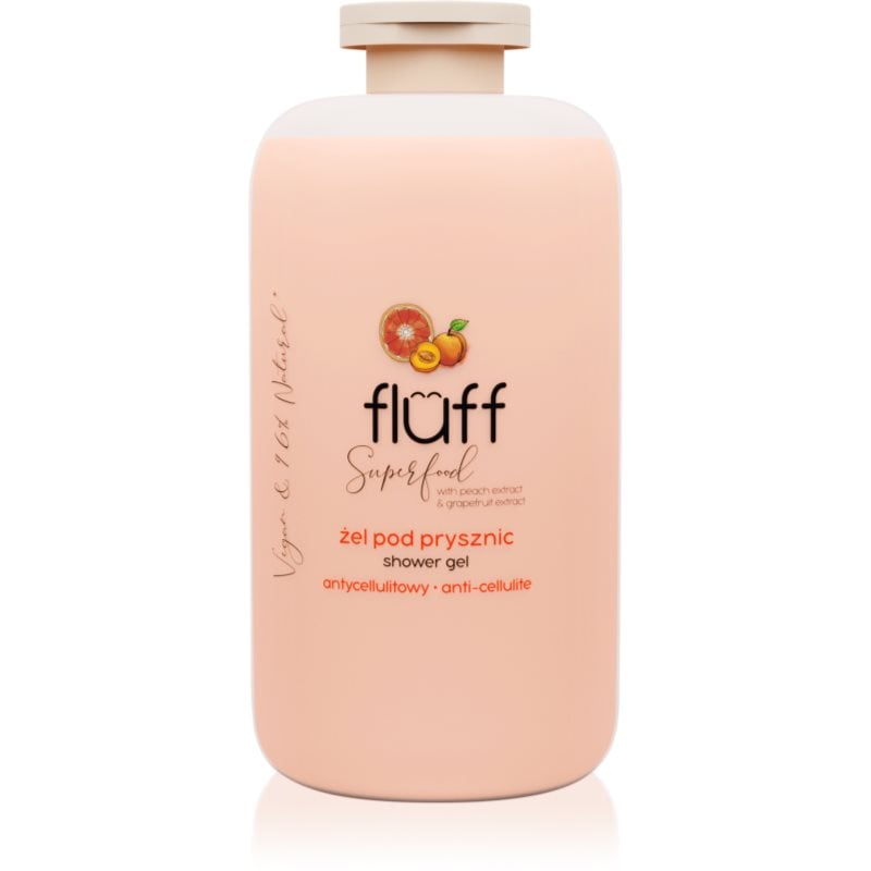 Fluff Superfood душ гел Peach & Grapefruit